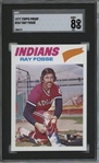 1977 Topps #267 Ray Fosse 9 card progressive proof.